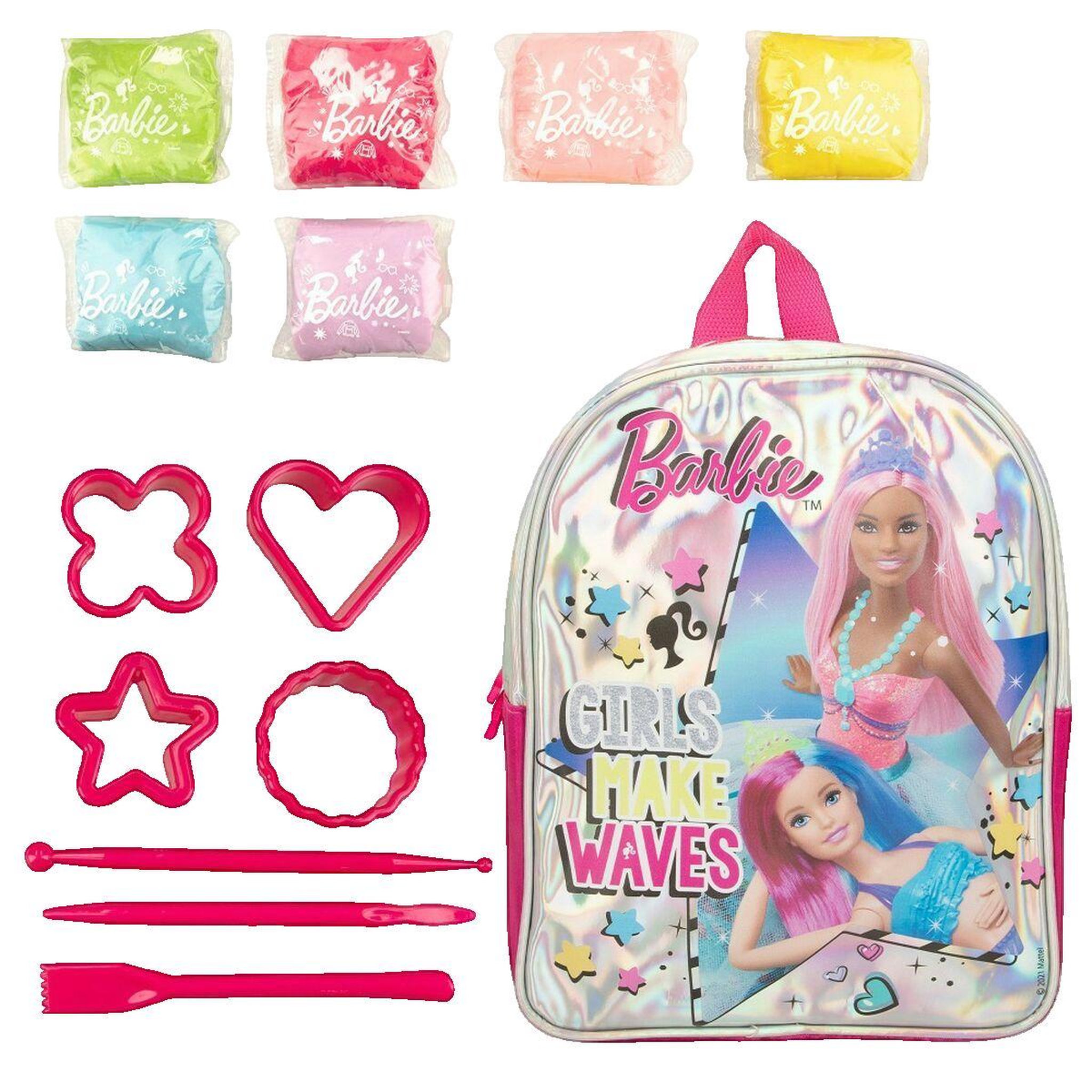 BARBIE Pâte à Modeler Barbie irisée