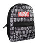 Voir la diapositive 2 : Bagtrotter Bagtrotter - Avengers - Marvel - Sac à Dos Scolaire - Noir - 1 Compartiment Zippé - 1 Poche Zippée - 29x13x40cm - Bretelles Matelassées - Dos Matelassé - Matière Polyester - Sac à Dos Scolaire Primaire et Secondaire