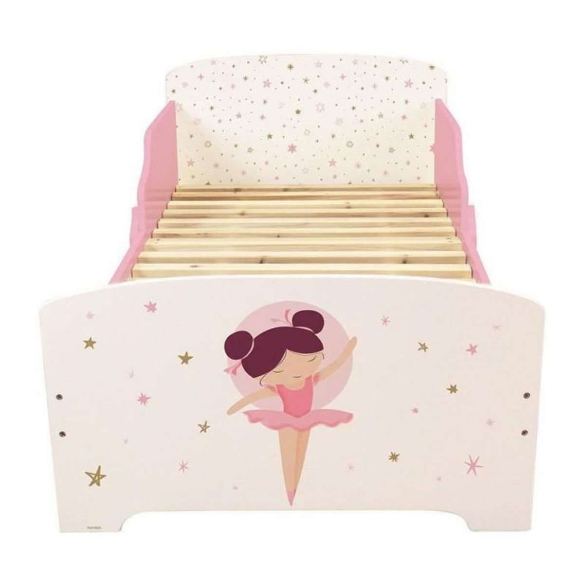 Fun House Lit avec sommier a lattes - Danseuse Ballerine - FUN HOUSE - 140 x 70 cm