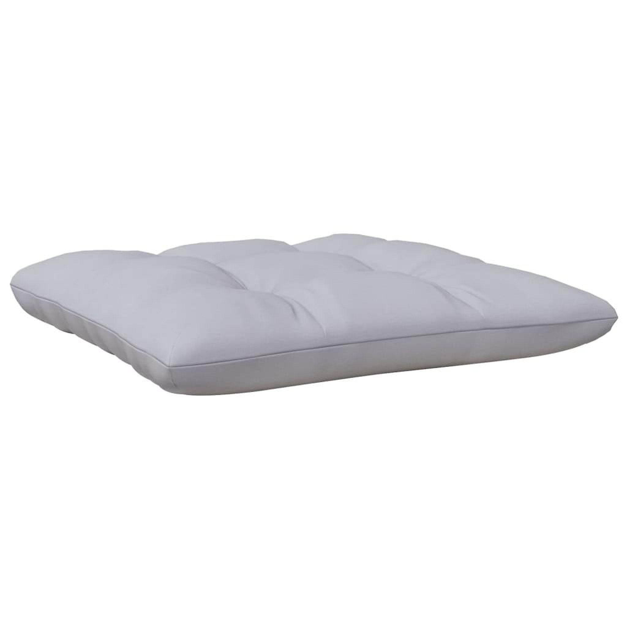 Voir la diapositive 4 : VIDAXL Repose-pied de jardin avec coussin gris Bois de pin massif
