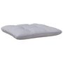 Voir la diapositive 4 : VIDAXL Repose-pied de jardin avec coussin gris Bois de pin massif