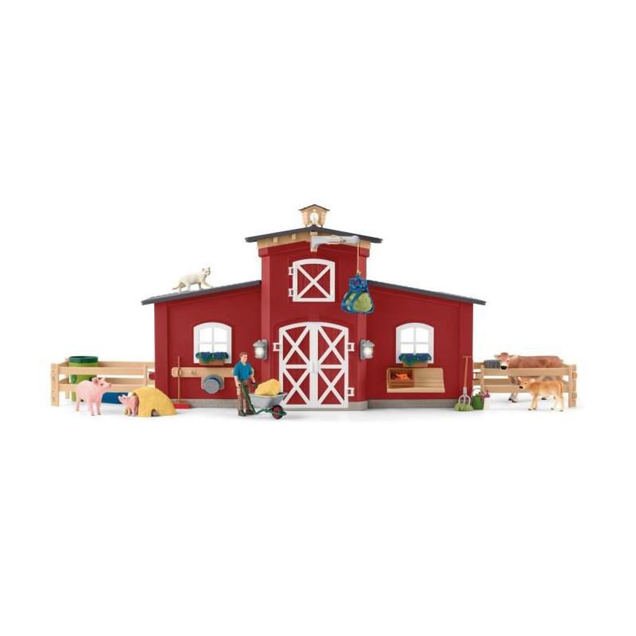 Voir la diapositive 2 : Schleich SCHLEICH - Ranch Américain - 42606 - Gamme Farm World