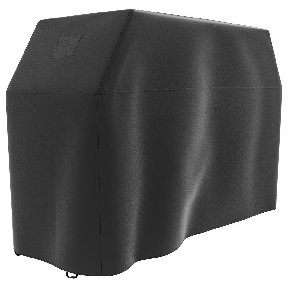 OUTSUNNY Housse de protection barbecue dim. 188L x 71l x 125H cm - imperméable, anti-UV, attaches - Oxford haute densité 300D noir