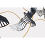 Voir la diapositive 3 : Paris Prix Décoration Murale Encadrée en Métal  Oiseaux  91cm Multicolore