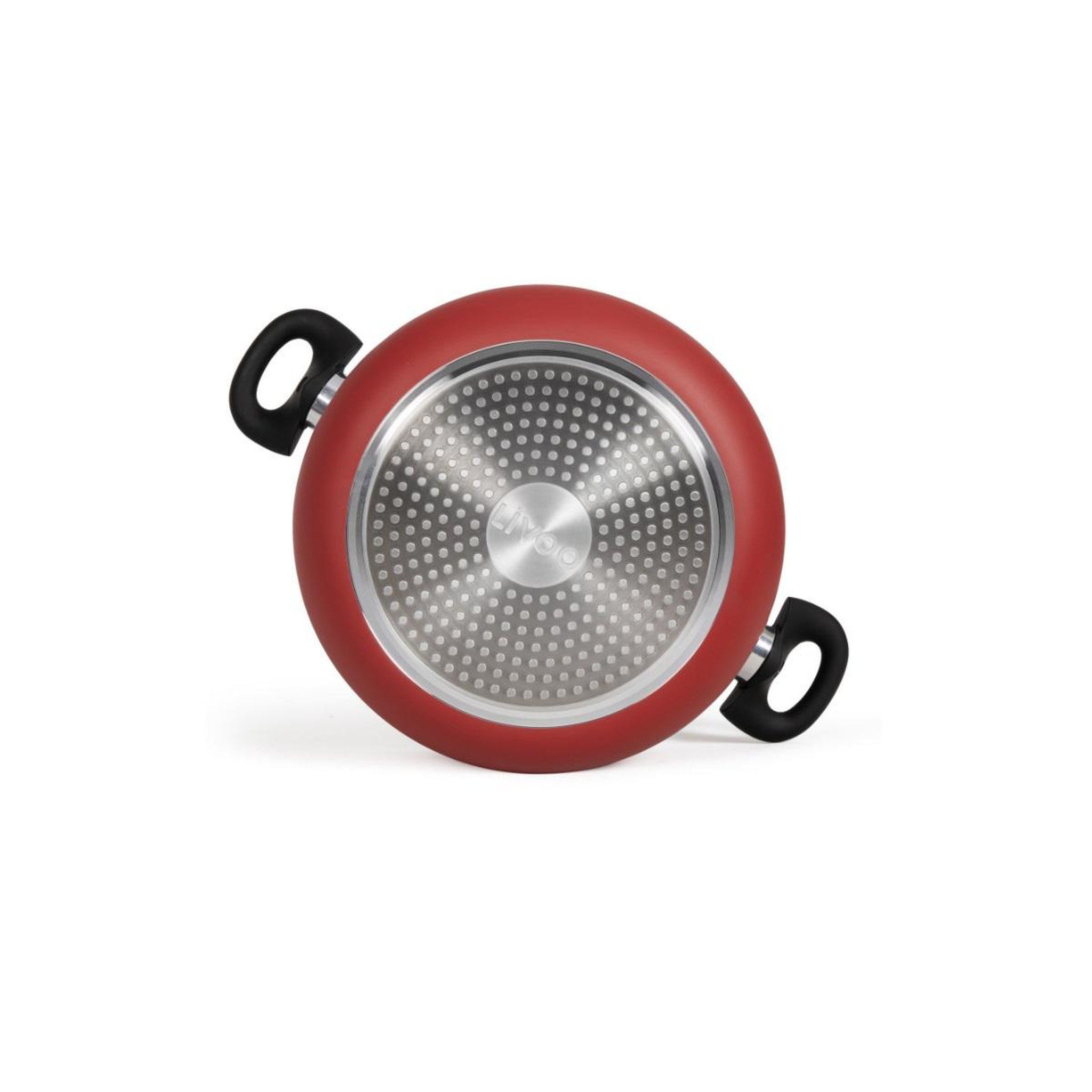 Voir la diapositive 3 : LIVOO Faitout aluminium 28cm avec couvercle - MEP151R