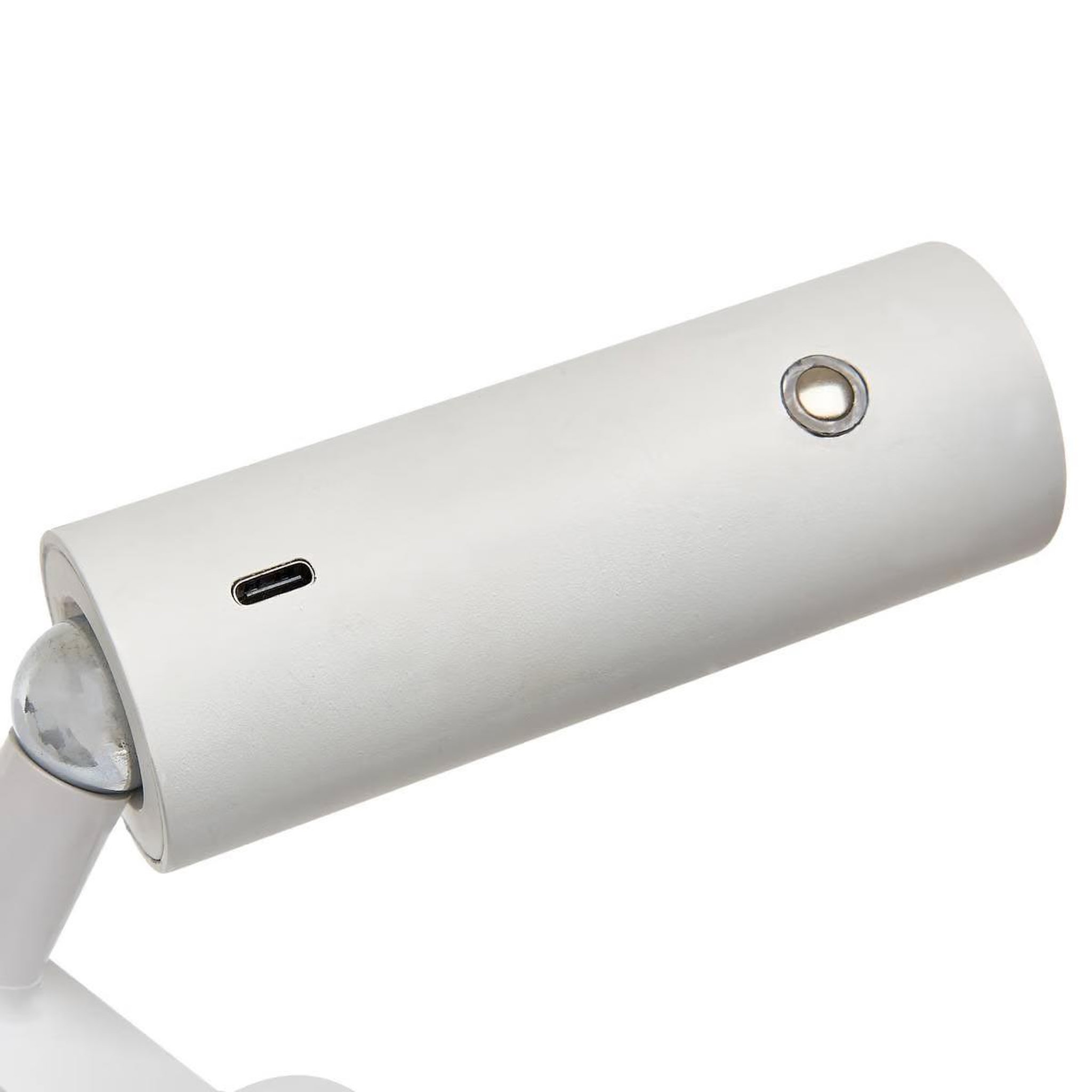 Voir la diapositive 2 : SMART SYSTEM Lampe led pince  sans fil  20cm blanc