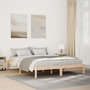 Voir la diapositive 1 : VIDAXL Cadre de lit extra long sans matelas 160x220 cm bois massif pin