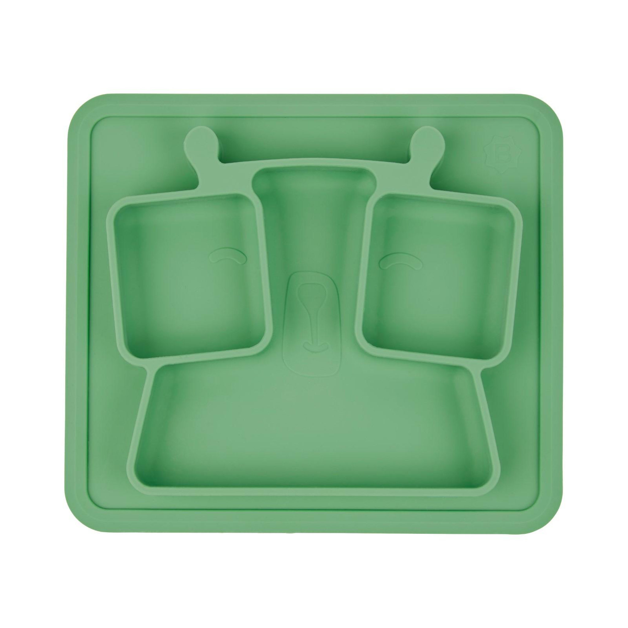 BADABULLE Assiette à compartiments badabulle - antidérapante - 4m+