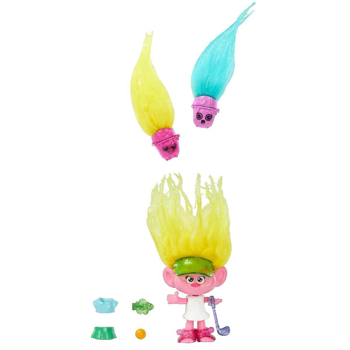 MATTEL Figurine de poupée Mattel Trolls Viva Hair Pops multicolore