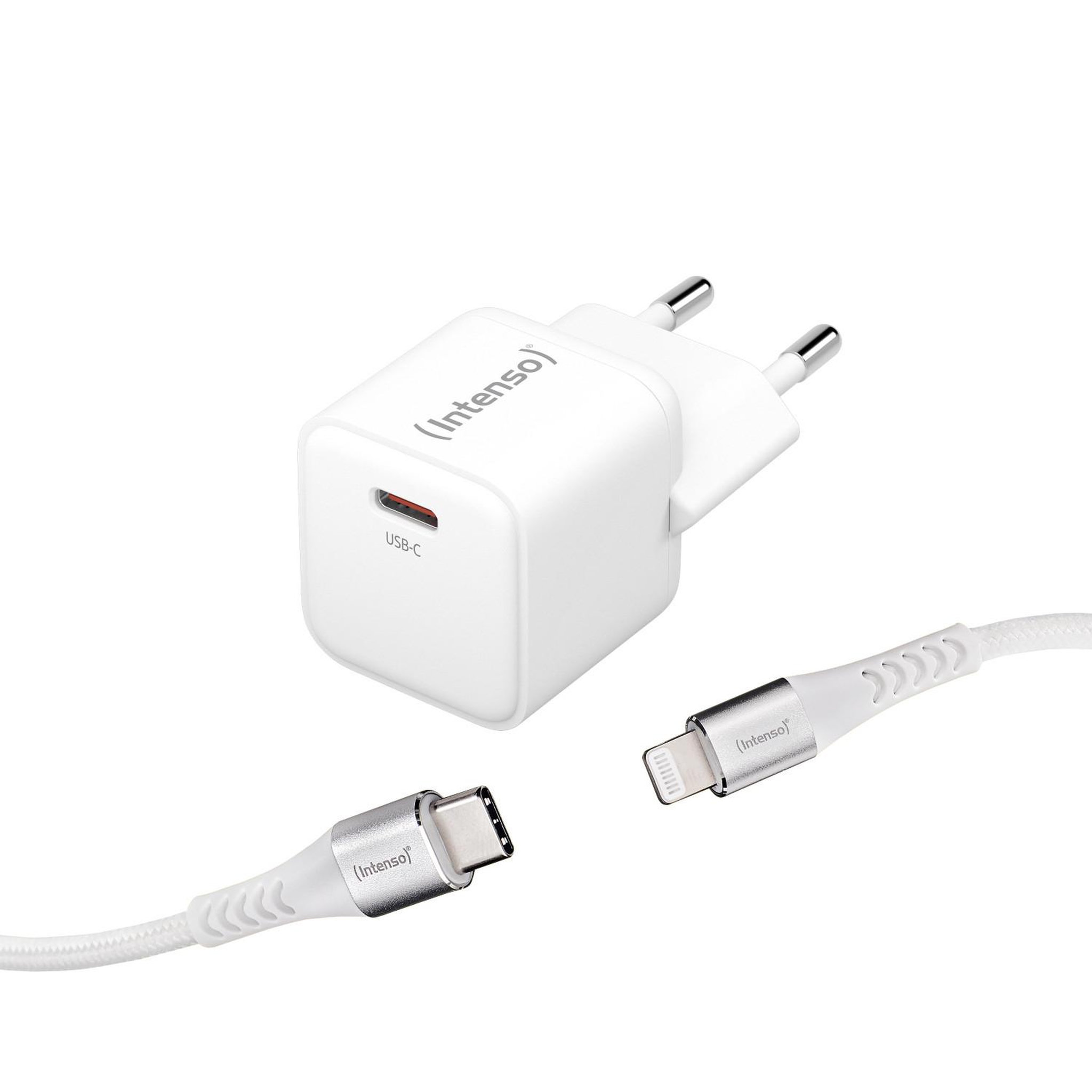 Intenso Intenso 7803052 chargeur d'appareils mobiles Universel Blanc Secteur Charge rapide Intérieure