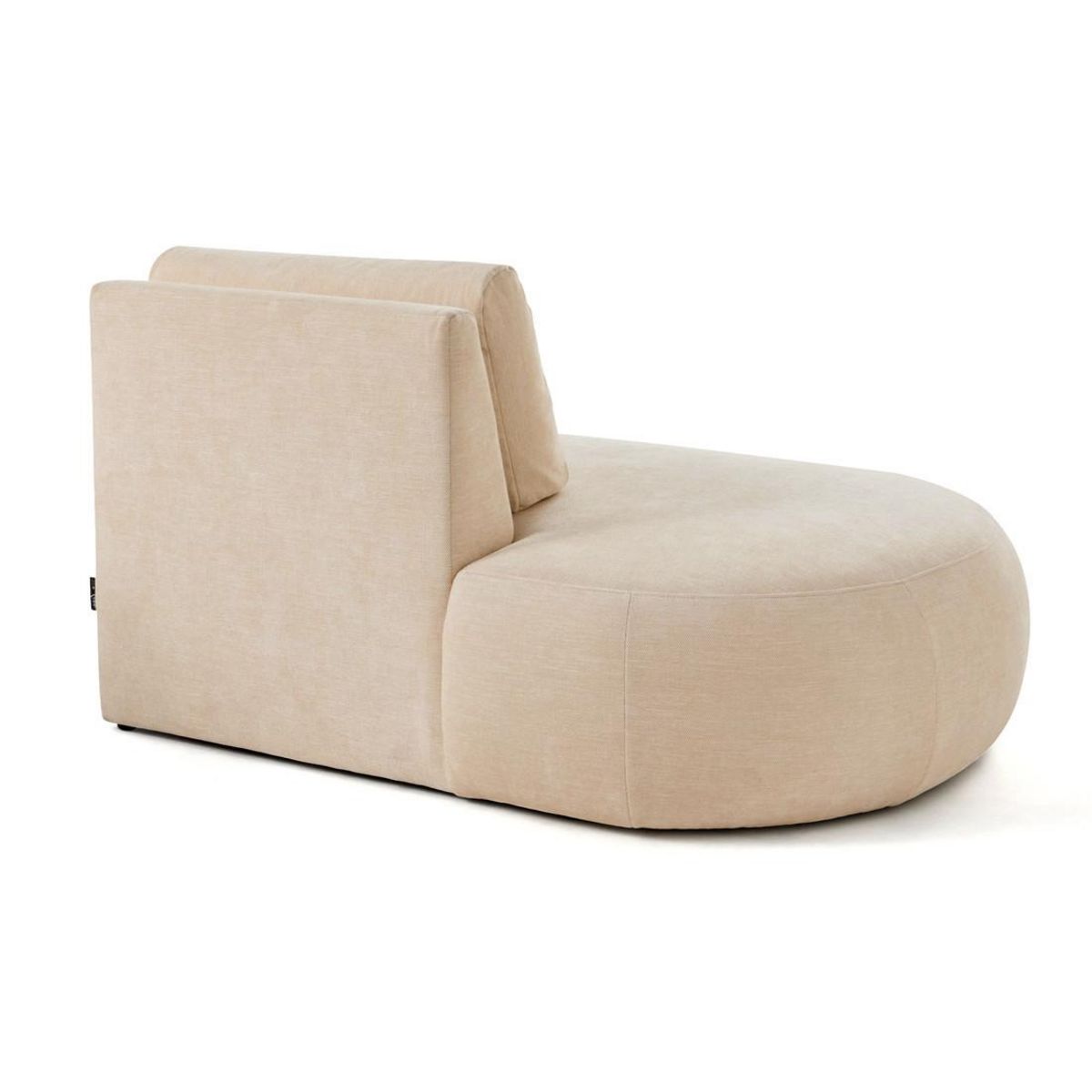 LISA DESIGN Santorini - module d'assise gauche - en tissu texturé