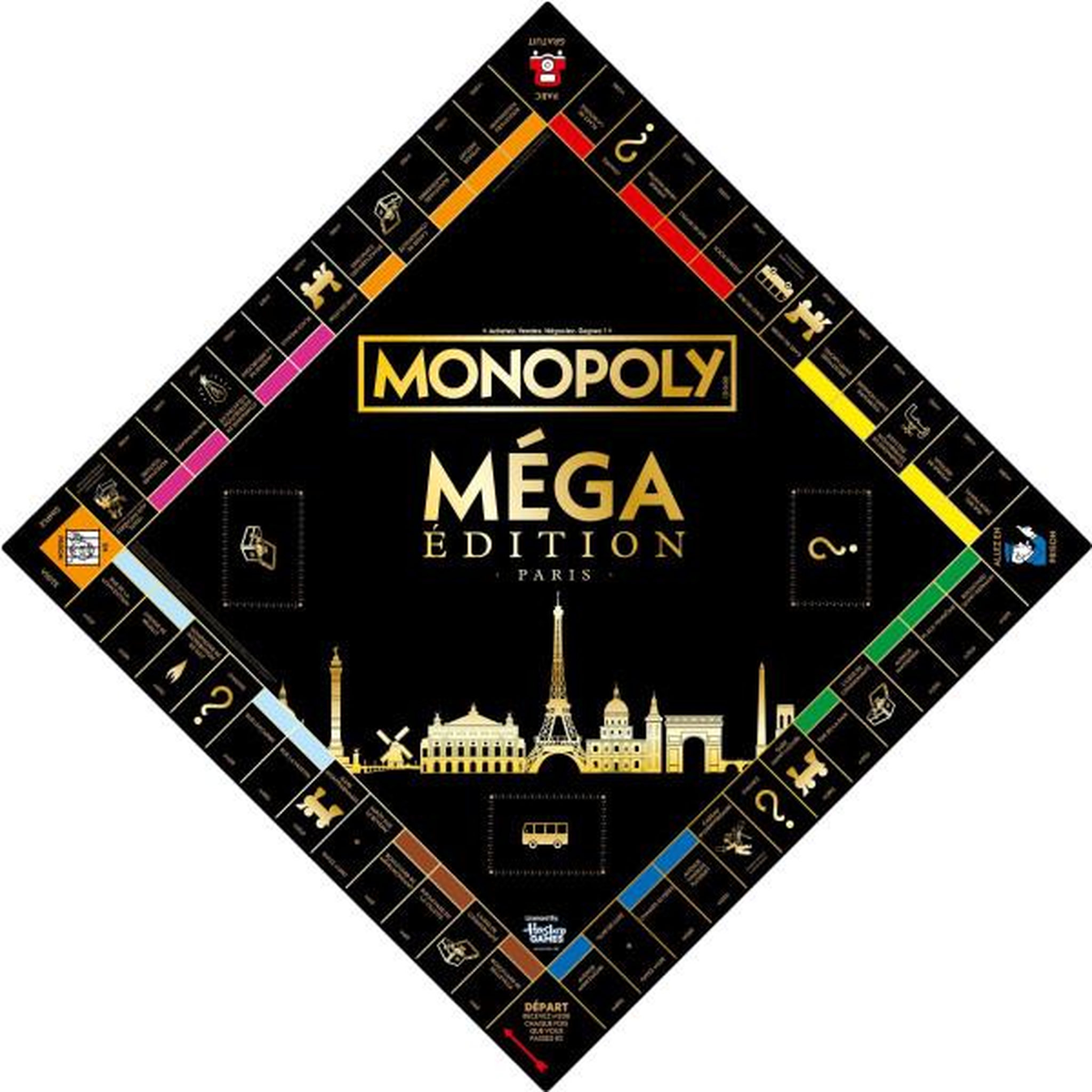 Voir la diapositive 4 : Winning Moves Jeu classique Winning Moves Monopoly Méga Paris