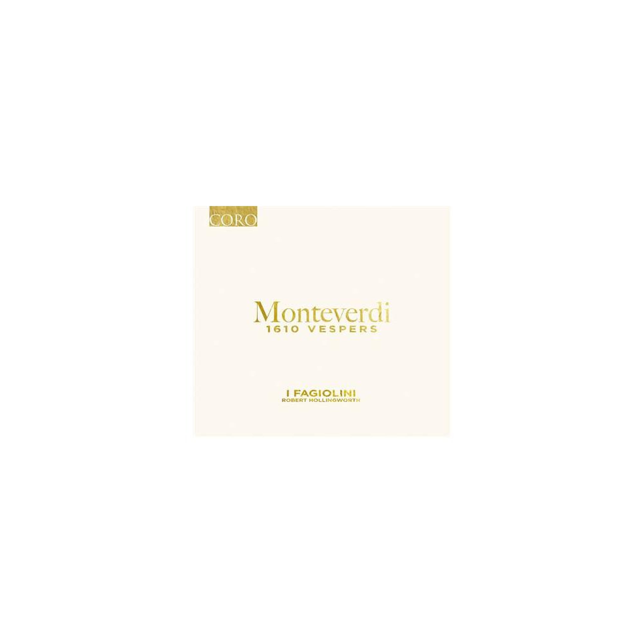 Album cd monteverdi : vêpres de 1610 (1610 vespers) interprété par i fagiolini, direction robert hollingworth, édition double cd digipack