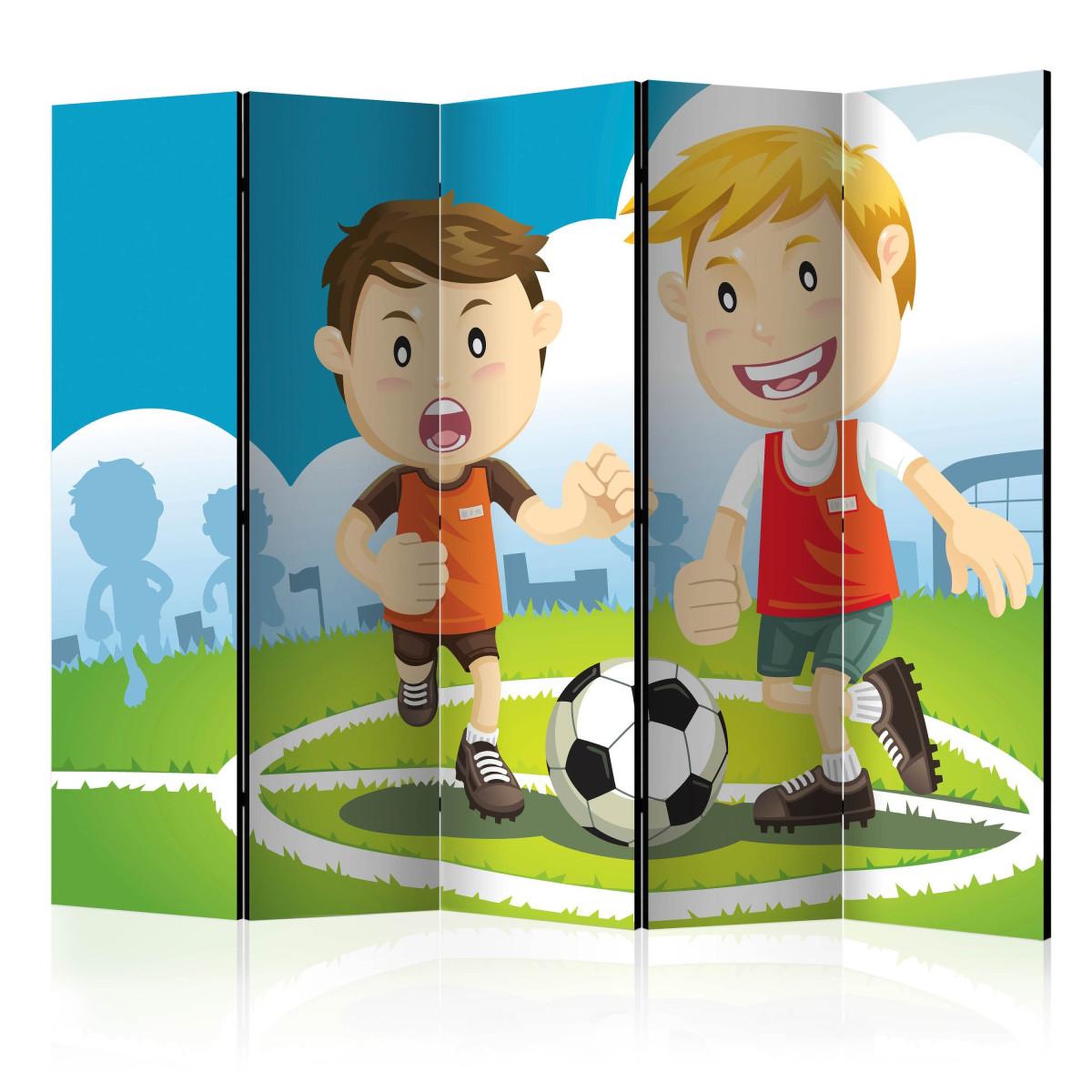Paris Prix Paravent 5 volets  sports ground  172x225cm