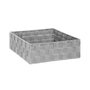 Voir la diapositive 2 :  Lot de 4 Paniers de Rangement  Déco  28cm Gris Clair