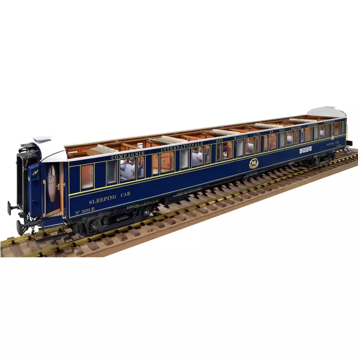 Amati Maquette ferroviaire en bois : Voiture-Lits de l'orient Express