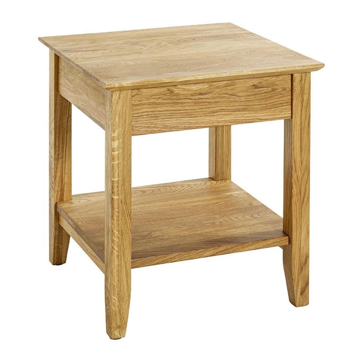 Paris Prix Table d'Appoint en Bois 2 Niveaux  Mani  52cm Chêne