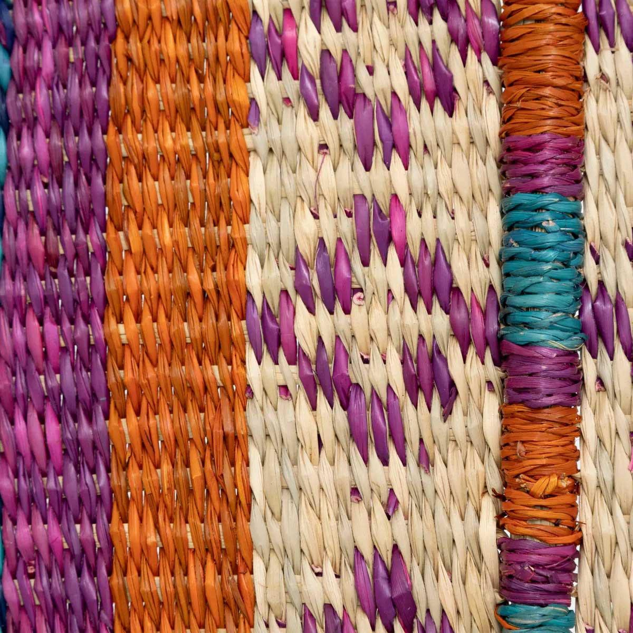 Voir la diapositive 2 : ATMOSPHERA Déco Murale Éventail  Yucatan  45cm Multicolore