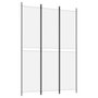 Voir la diapositive 2 : VIDAXL Cloison de separation 3 panneaux Blanc 150x220 cm Tissu