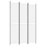 Voir la diapositive 2 : VIDAXL Cloison de separation 3 panneaux Blanc 150x220 cm Tissu