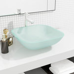 VIDAXL Lavabo Verre 42x42x14 cm Depoli