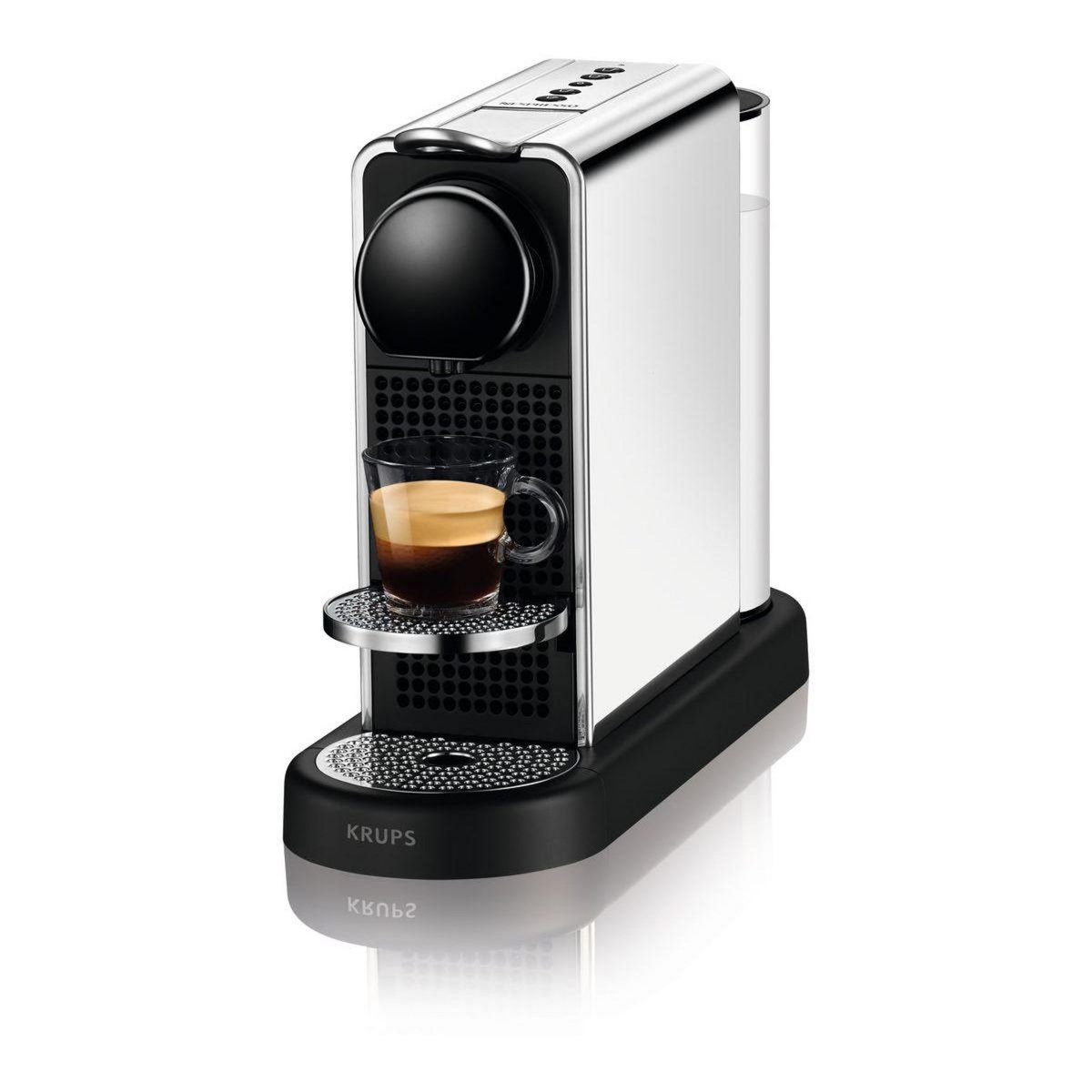 KRUPS Nespresso Citiz Platinum Acier YY5026FD