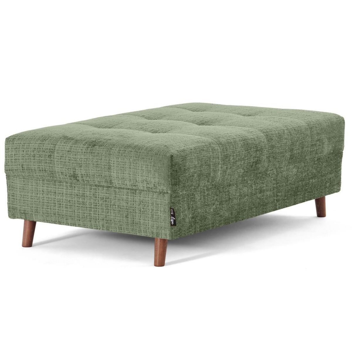 LISA DESIGN Rune - pouf en velours texturé