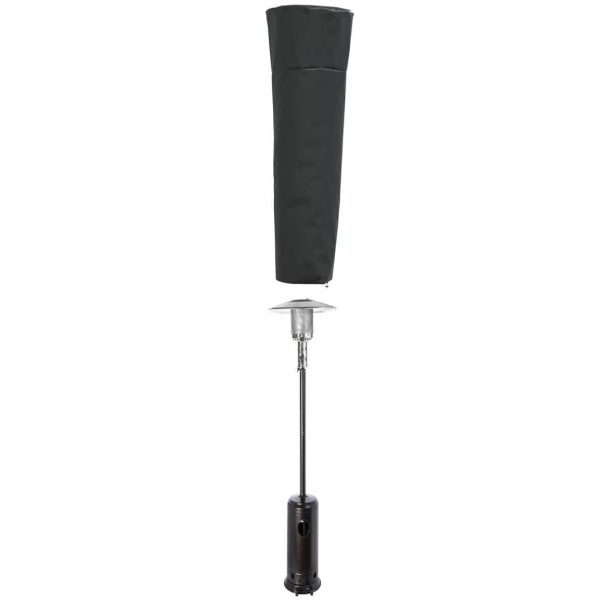 VIDAXL Housses de chauffage 2 pcs forme de pyramide tissu oxford 420D