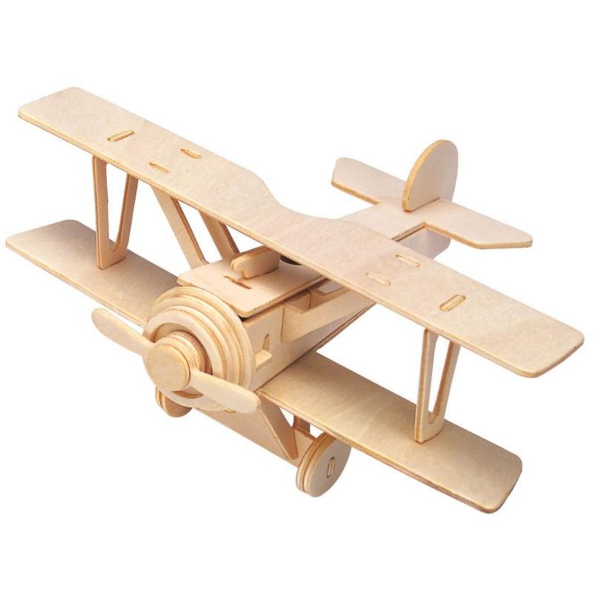 Eureka Toys Eureka - Gepetto's Jeux de construction en bois Kit 3D - avion 52473158