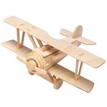 Eureka Toys Eureka - Gepetto's Jeux de construction en bois Kit 3D - avion 52473158