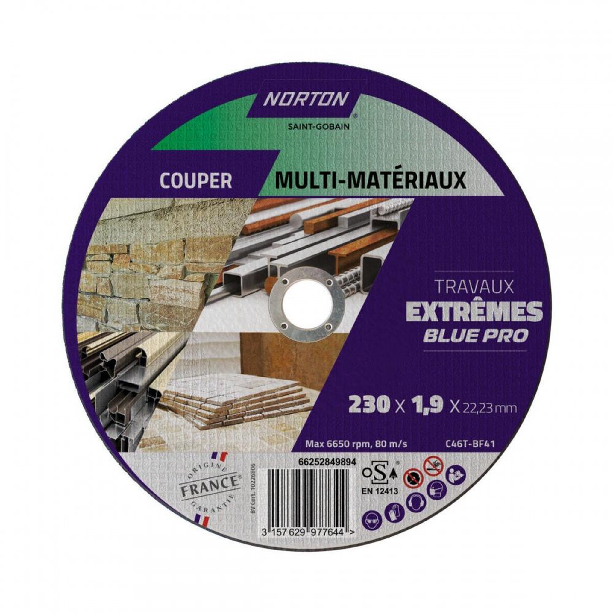 Norton Disque tous mater NORTON extreme 230 x1,9