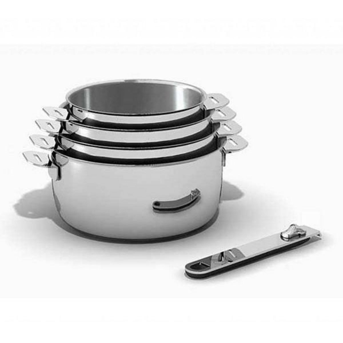 Beka Série de 4 casseroles inox 14/16/18/20cm - 12566964