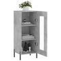 Voir la diapositive 4 : VIDAXL Buffet Gris beton 34,5x34x90 cm Bois d'ingenierie