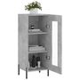 Voir la diapositive 4 : VIDAXL Buffet Gris beton 34,5x34x90 cm Bois d'ingenierie