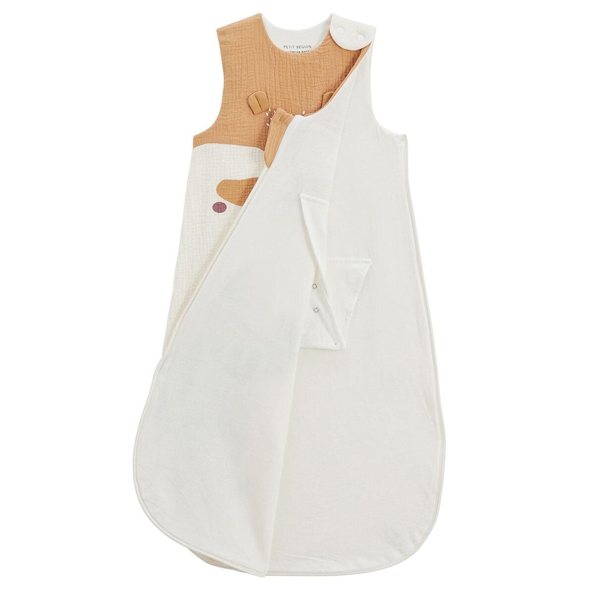 Petit Béguin Gigoteuse d'été en gaze de coton Baroudeur