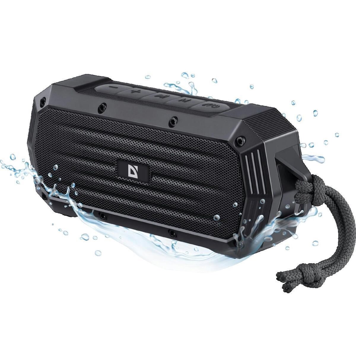 DEFEND PARIS Enceinte Bluetooth Defender OCTAGON Bluetooth 5.1 et Étanche IPX5