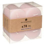 Voir la diapositive 3 : COMPTOIR DE LA BOUGIE Lot de 4 Bougies Votives  Rustic  4,5cm Rose Clair