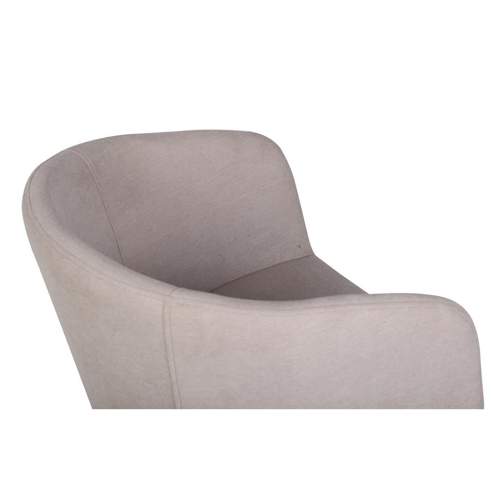 Voir la diapositive 6 : Paris Prix Chaise en tissu  berit  78cm beige