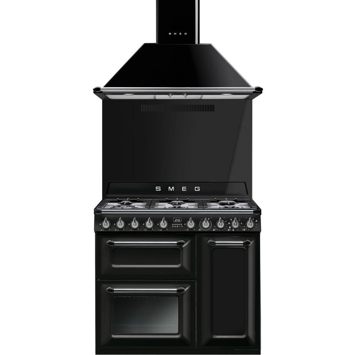 SMEG Piano de cuisson gaz TR93BL