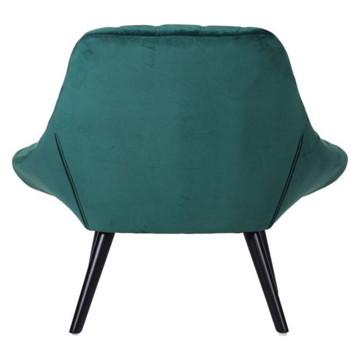 Paris Prix Lot de 2 Fauteuils en Velours  Johan  102cm Vert