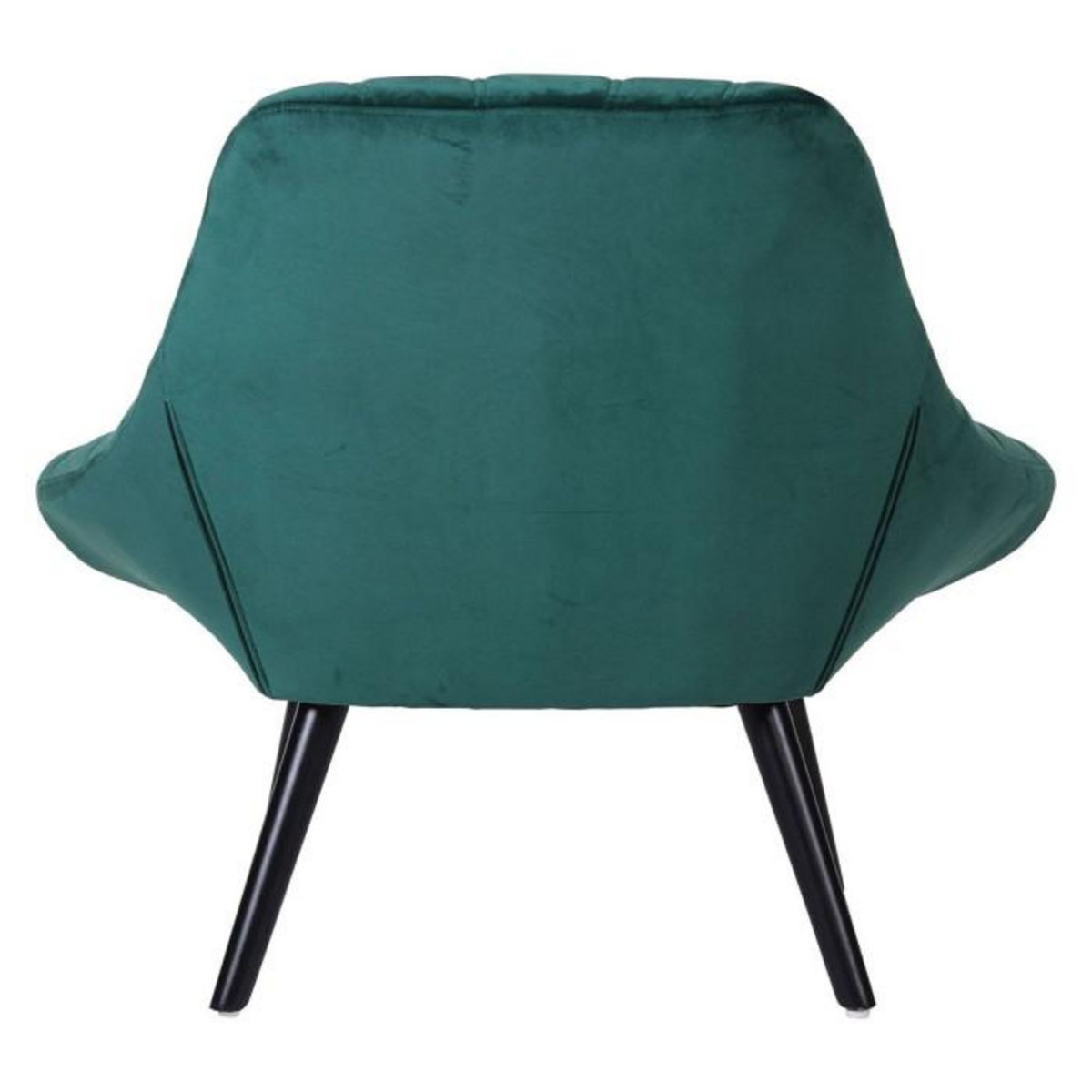 Paris Prix Lot de 2 Fauteuils en Velours  Johan  102cm Vert