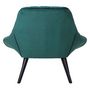 Voir la diapositive 4 : Paris Prix Lot de 2 Fauteuils en Velours  Johan  102cm Vert
