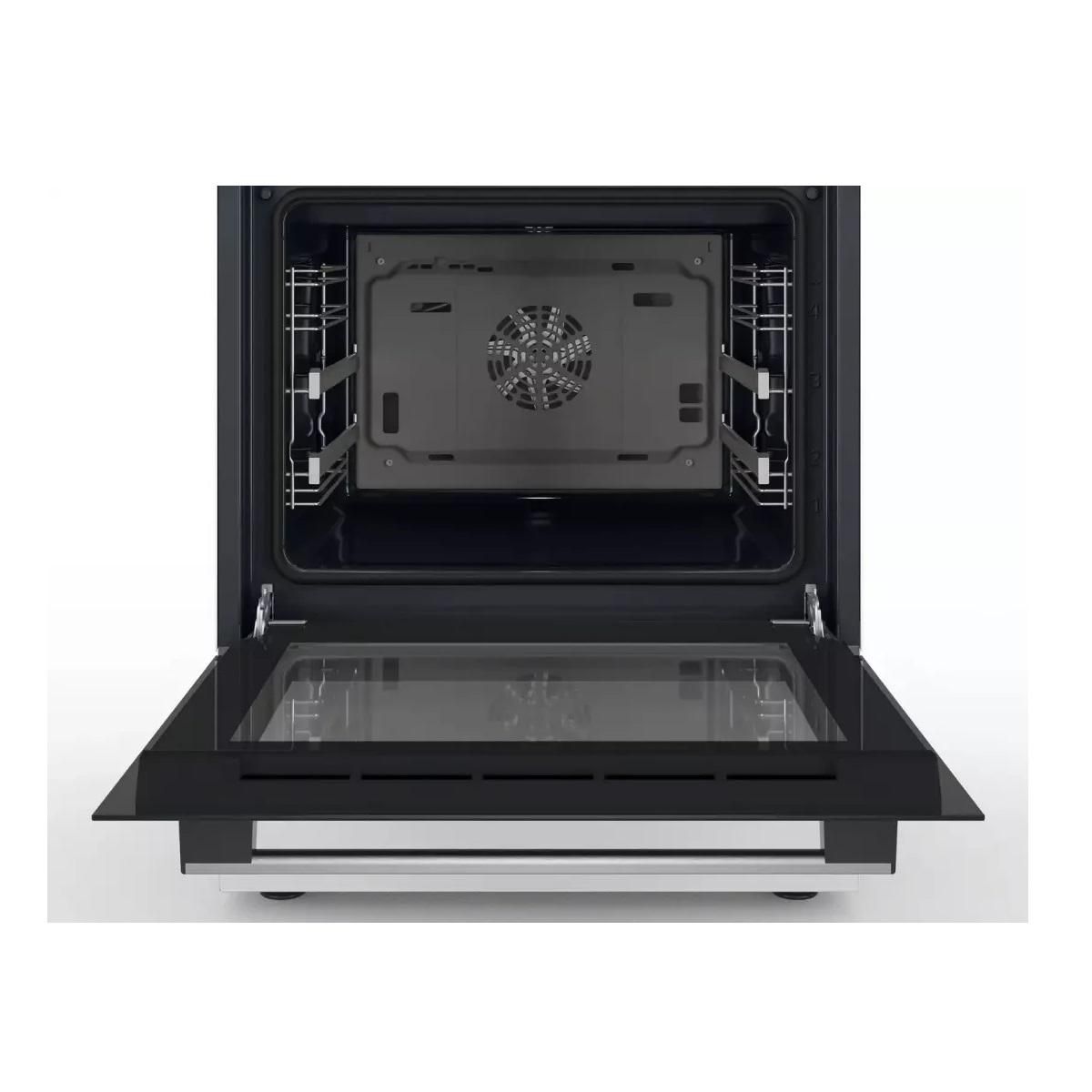 BOSCH Cuisinière vitrocéramique a 66l 4 feux blanc - HKR39C220