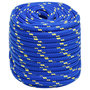 Voir la diapositive 2 : VIDAXL Corde de bateau Bleu 16 mm 100 m Polypropylene
