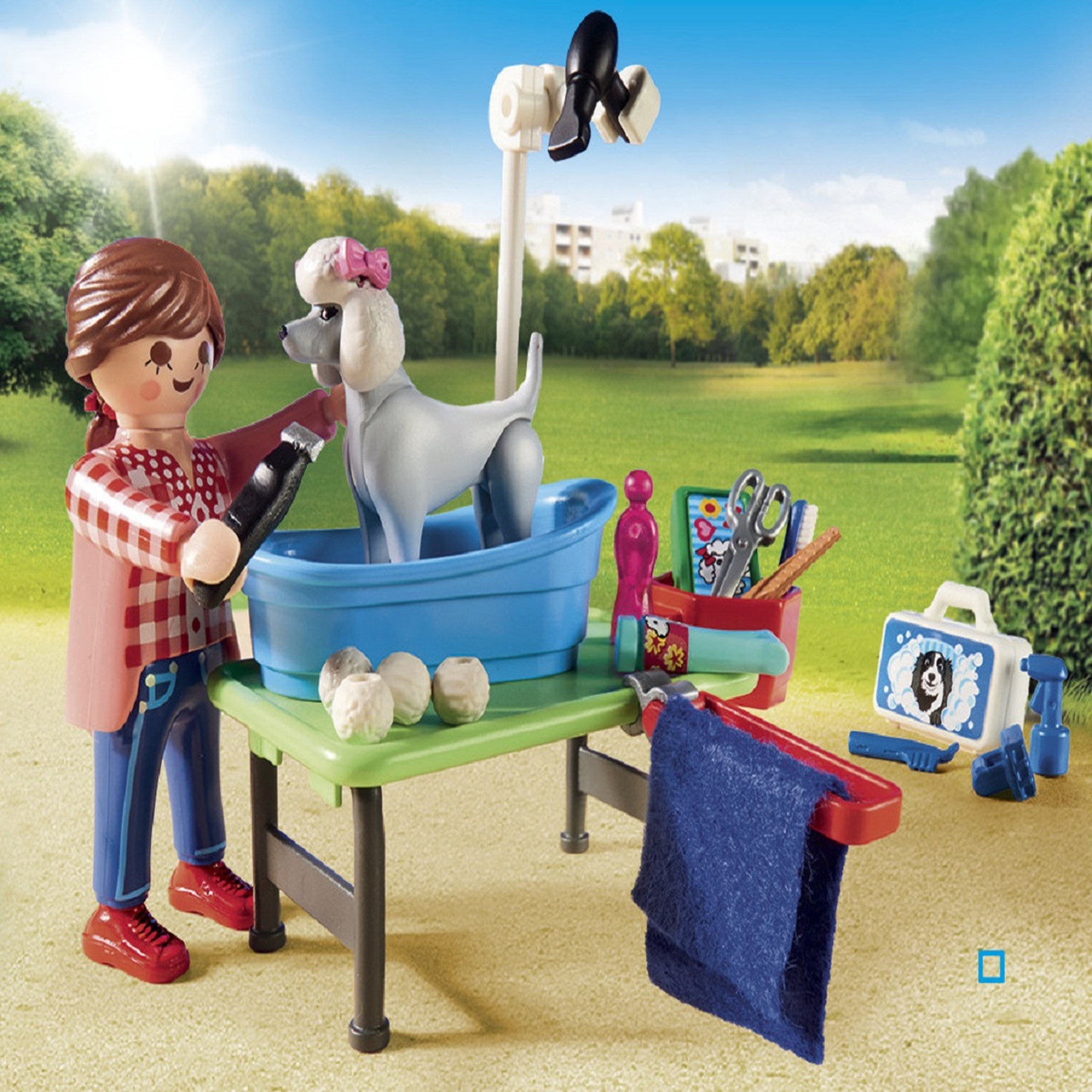 Voir la diapositive 5 : PLAYMOBIL 9278 - City Life - Toiletteuse avec véhicule