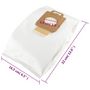 Voir la diapositive 6 : VIDAXL Sacs d'aspirateur pour Nilfisk King 20 pcs