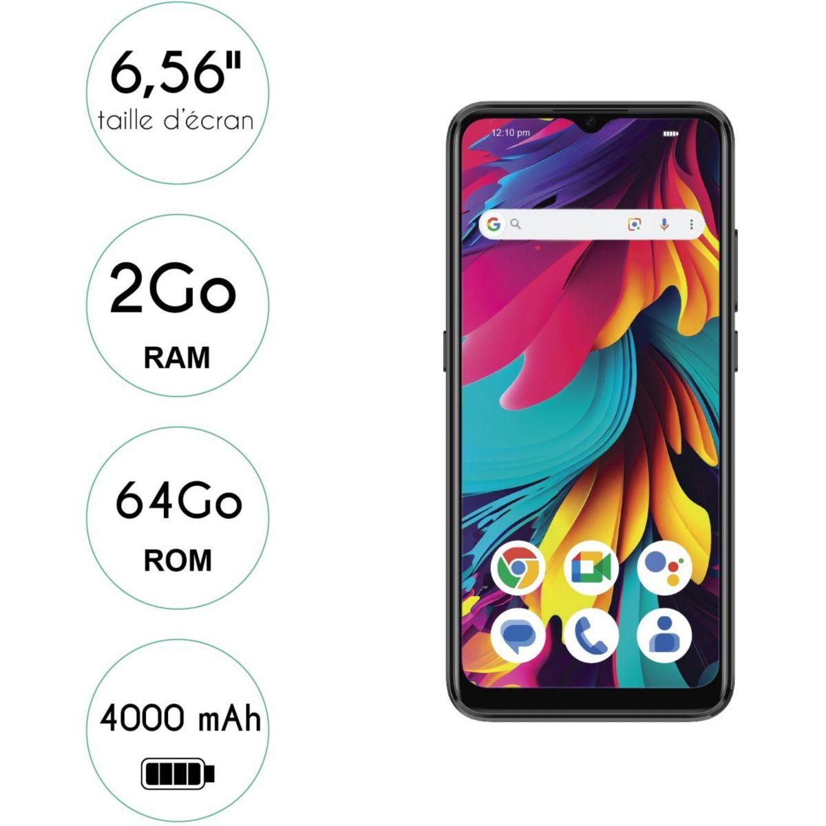 Logicom Smartphone Onix 64Go Noir