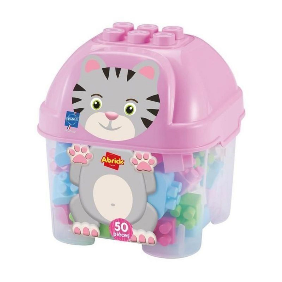 Ecoiffier ECOIFFIER - 1928 - Baril chat  50 pieces - Abrick