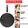 Voir la diapositive 3 : TEFAL Crêpière 32cm induction