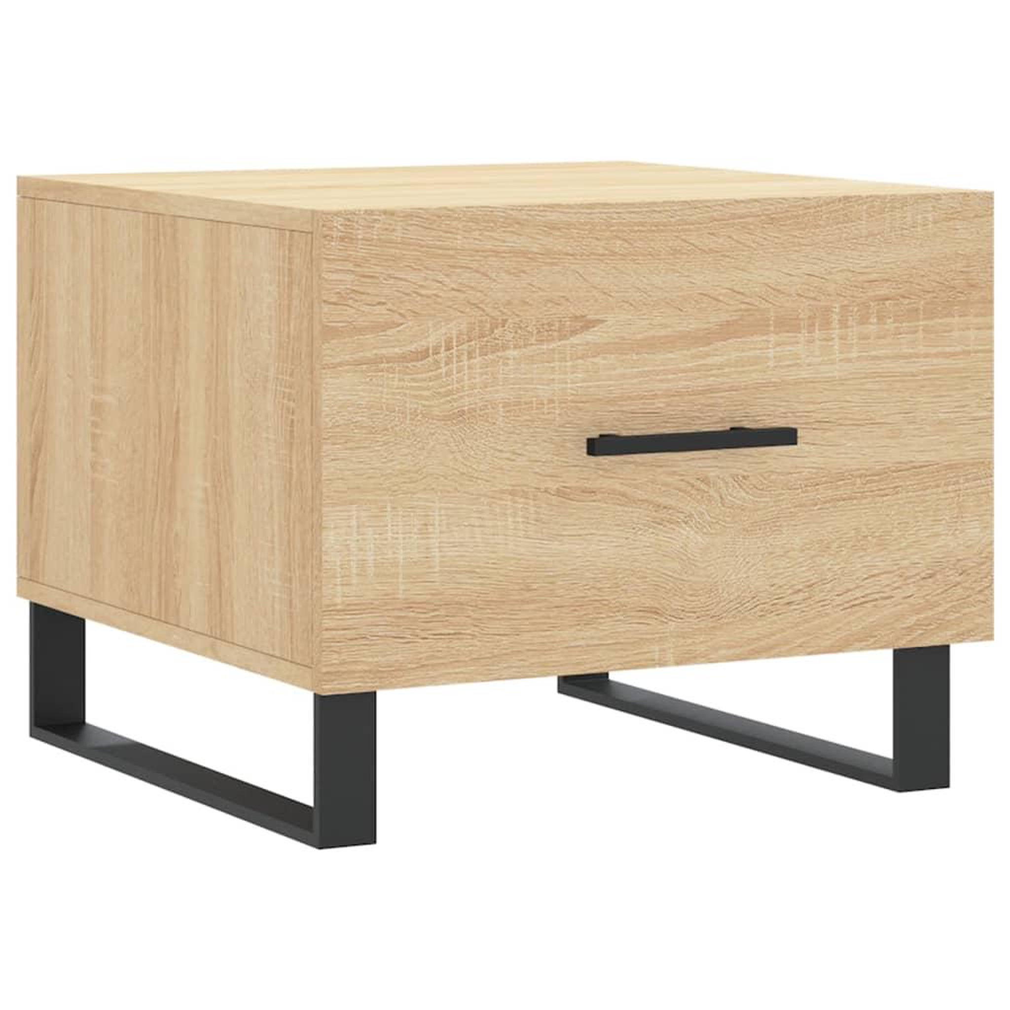 Voir la diapositive 5 : VIDAXL Tables basses 2 pcs chene sonoma 50x50x40 cm bois d'ingenierie